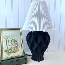 Modern Table Lamp, Abyssal Table Lamp, Desk Lamp and Shade, Bedside Lamp, Unique