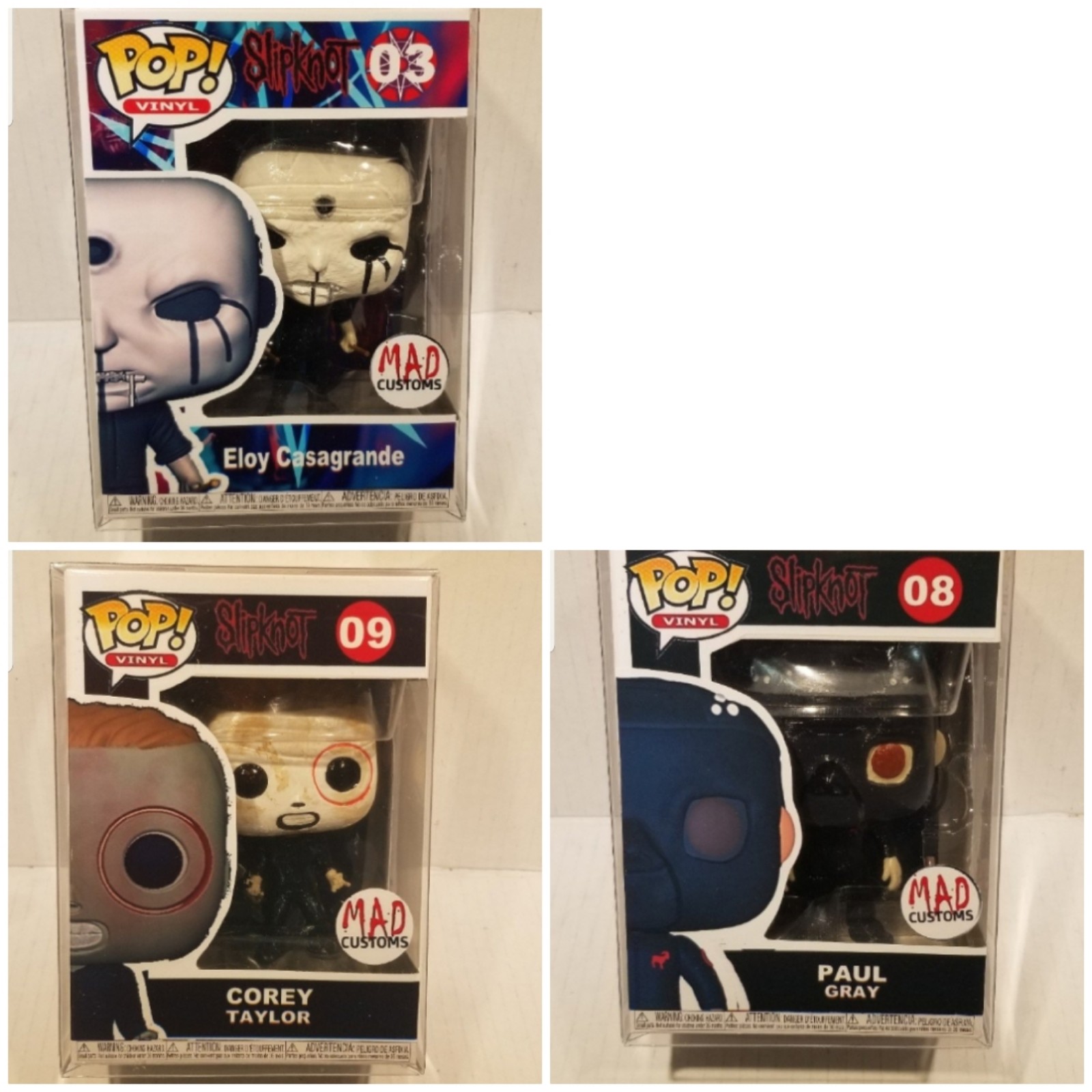 Slipknot funko set