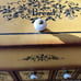 Vintage tin bread box canister set