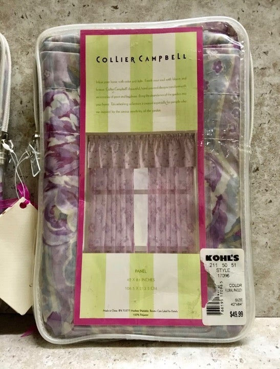 Collier Campbell Sheer Curtains 4 panels