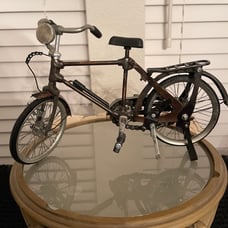 Vintage Mini Metal Bicycle