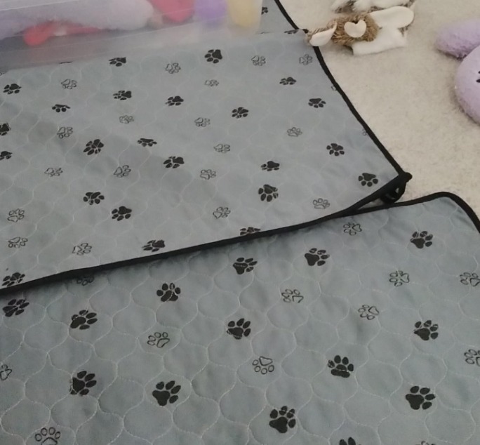 Washable Pee Pads for Dogs, 2 Pack Reusable Super Absorbent Potty Pads