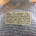 RH Macy & Company Aluminum Frog Tray Dish Silvertone Metalware Made In India