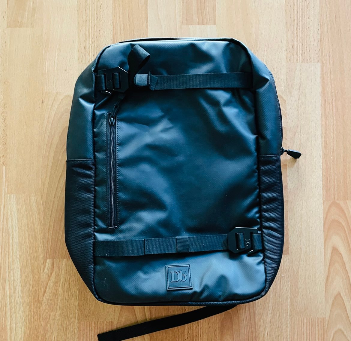 Db The Scholar Laptop Backpack Bag for Work, School and Travel Daypack, Black