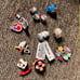 Handmade S925 Sterling Silver Pandora Bracelet Charms Polly Pocket Beads