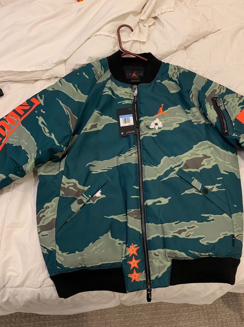 Jordan Camo Bomber Jacket