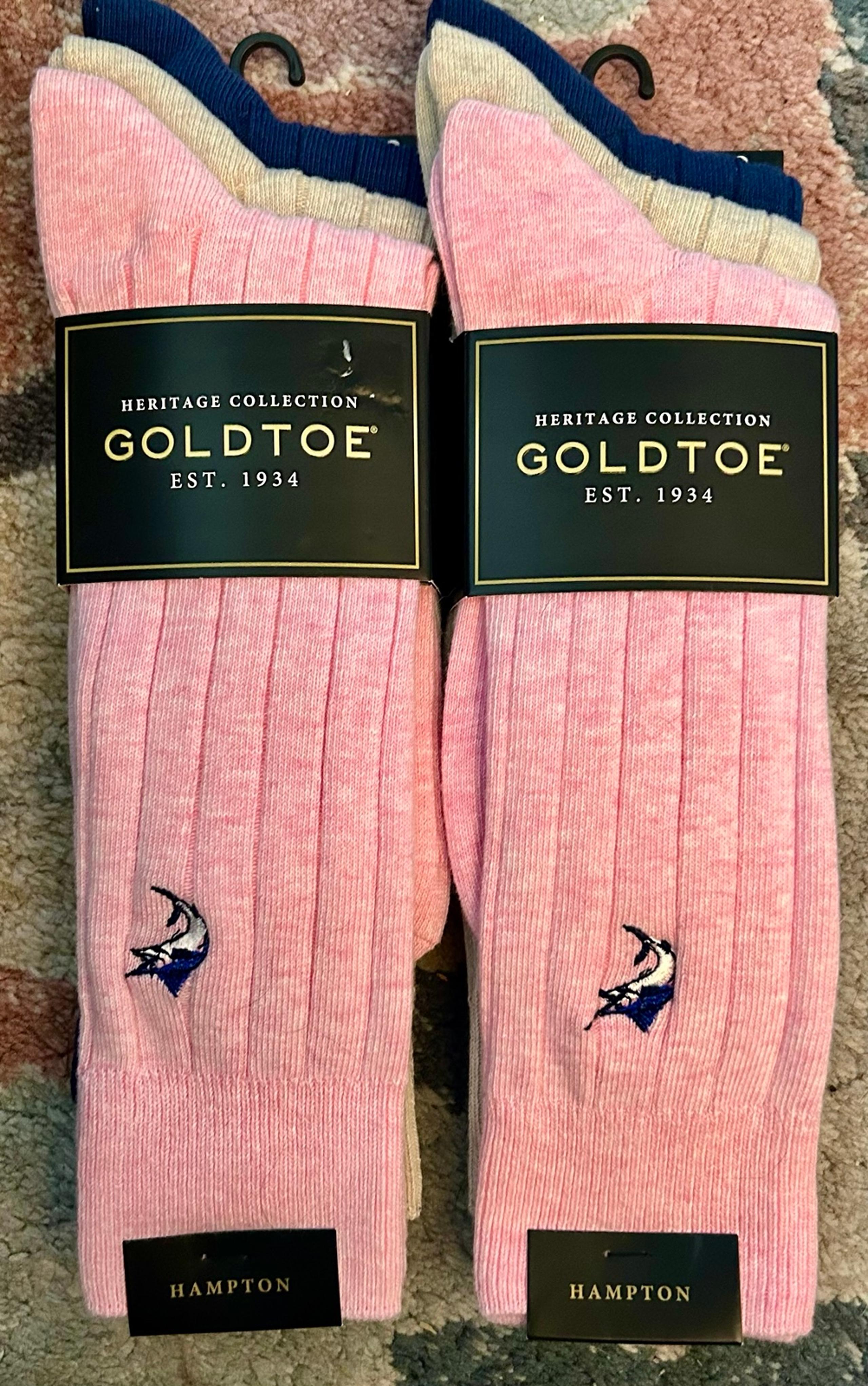 GoldToe Men’s socks 2 packs (6 pairs) NEW