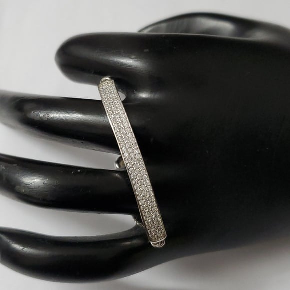 Sterling Silver 925 Bar Bolo Tie Bracelet