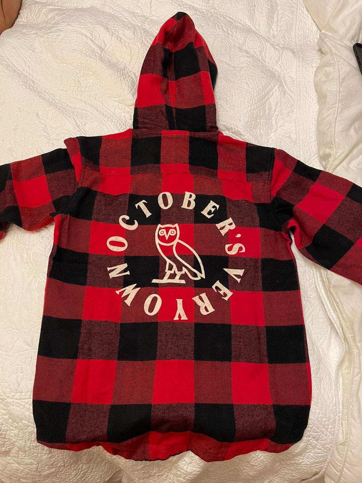 Drake OVO Hoodie Flannel