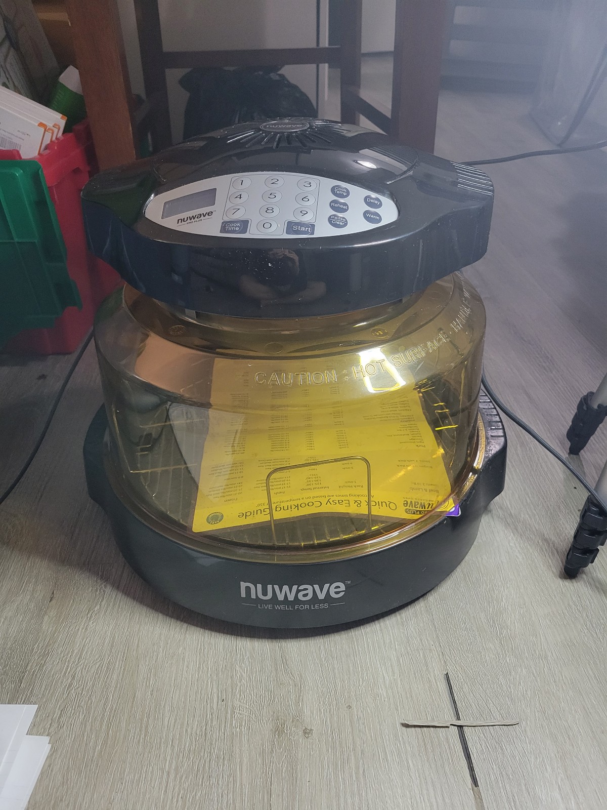 NuWave Pro Plus Infrared oven w cooking guide