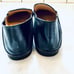 Stuart Weitzman Loafers Gold Accent Slip On Dress Shoes Flats Size 6