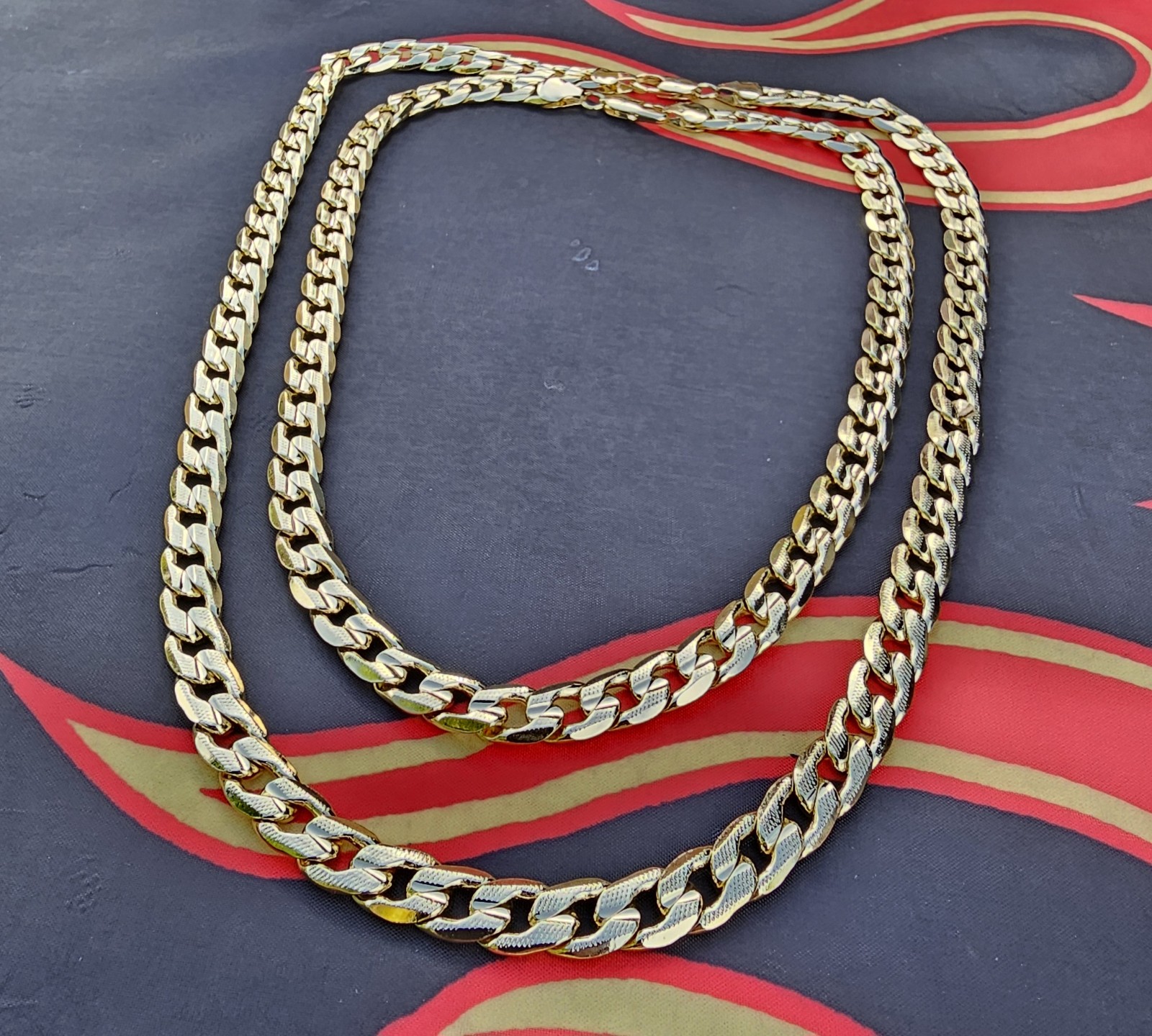 14k gold plated 2 Chains