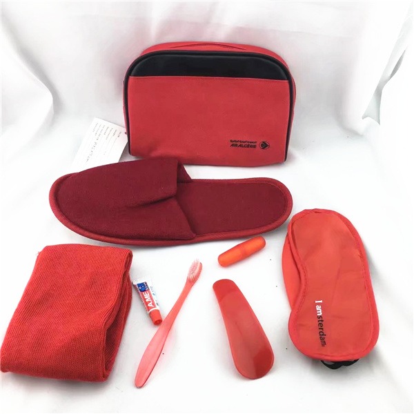 Sleep Set Shaving Set Wood Hotel Amenities Bottle Airline Supplies