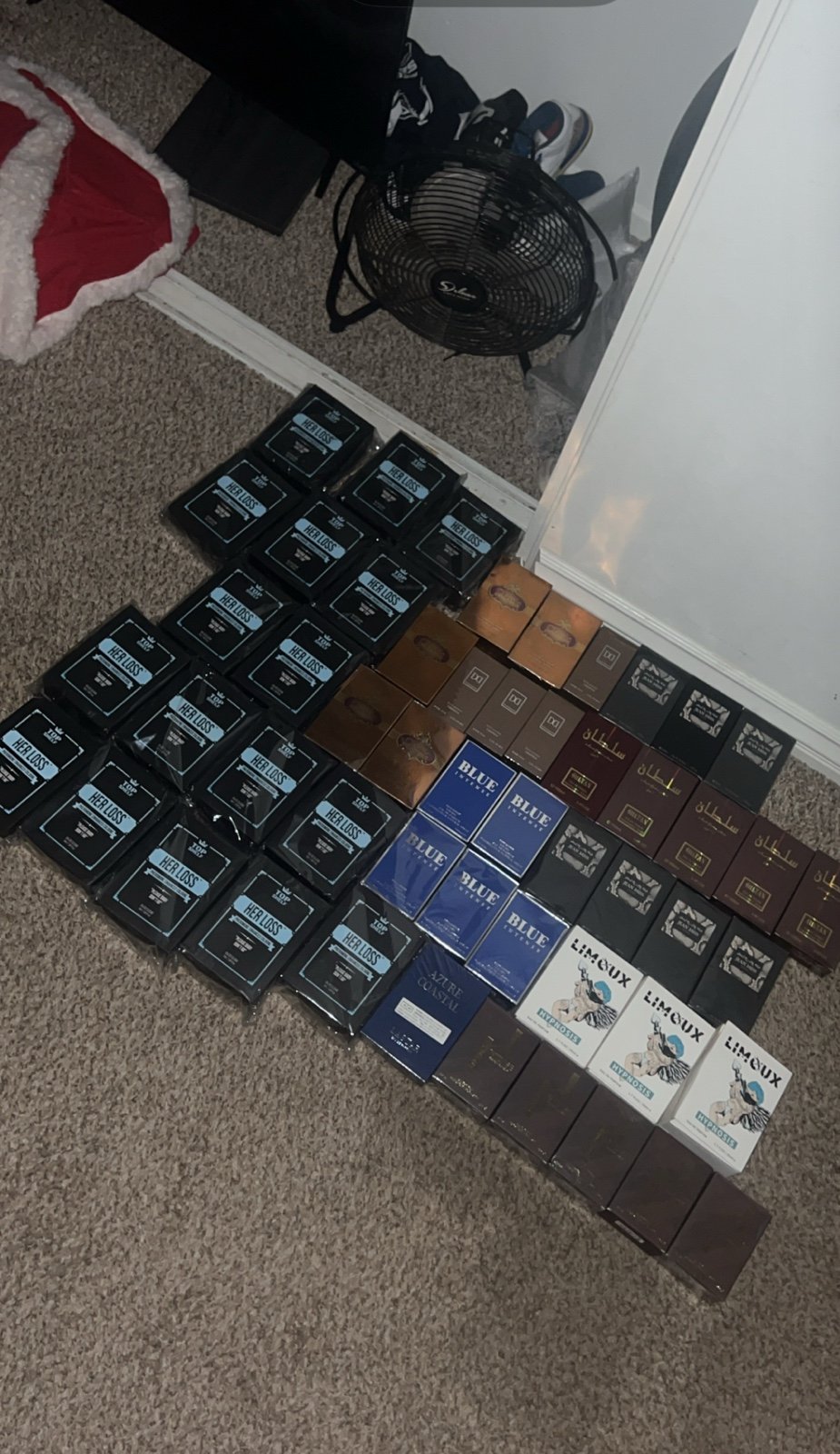 51 bottles of cologne lot
