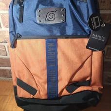 Metal Badge Naruto Backpack