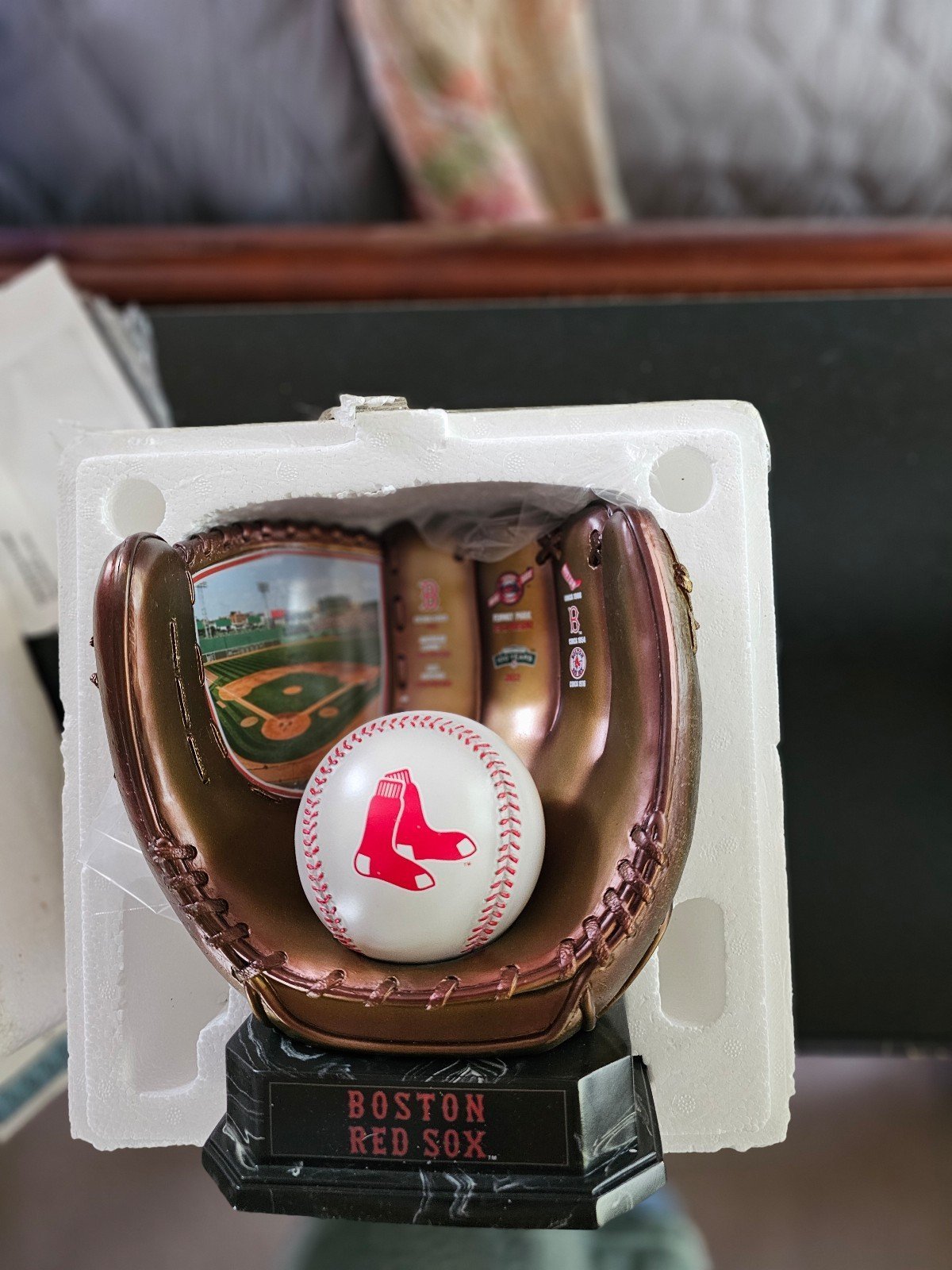 Boston Red Sox Commemorative Bronze Glove