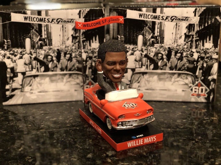 Willie Mays 2018 Giants Bobblehead SGA