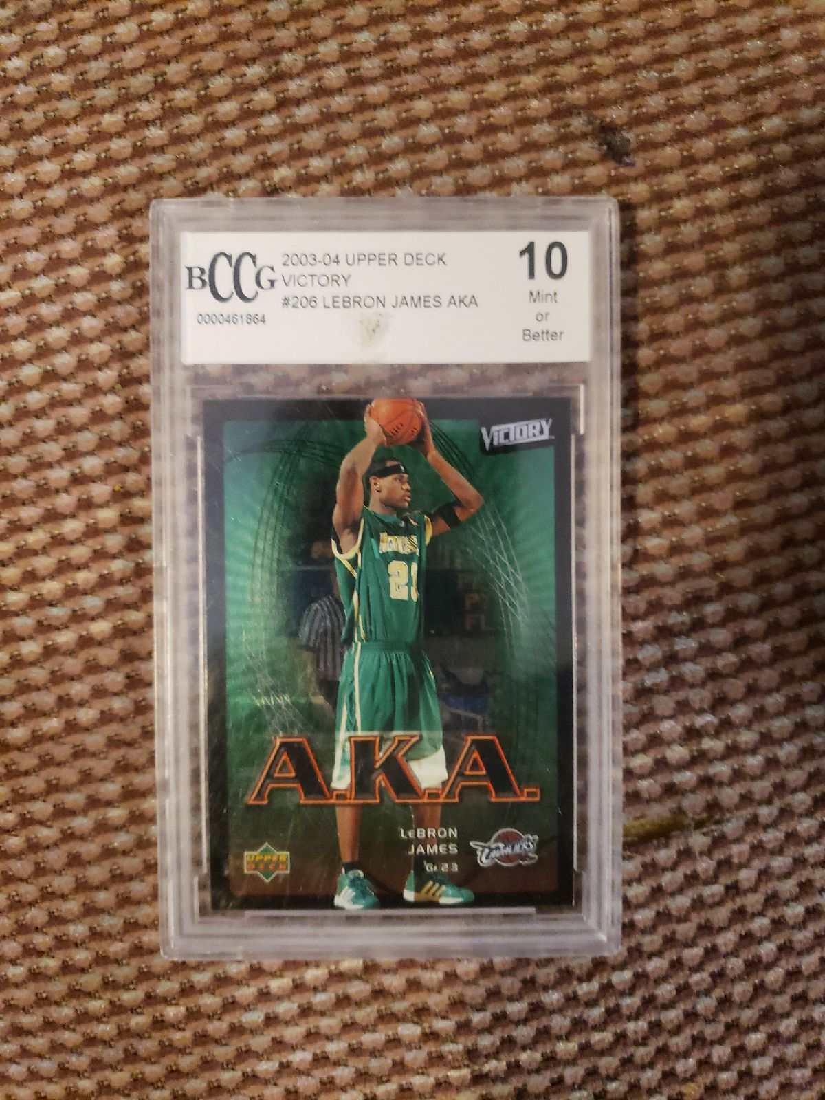 lebron james rookie card