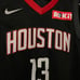 NBA Nike Swingman Rockets Houston #13 James Harden Black Jersey