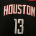 NBA Nike Swingman Rockets Houston #13 James Harden Black Jersey