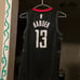 NBA Nike Swingman Rockets Houston #13 James Harden Black Jersey