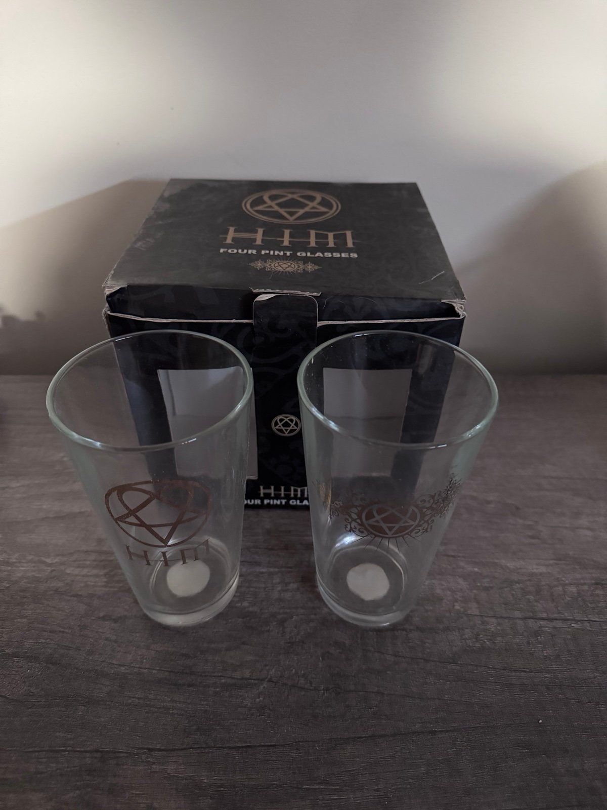 HIM 4 piece glasses