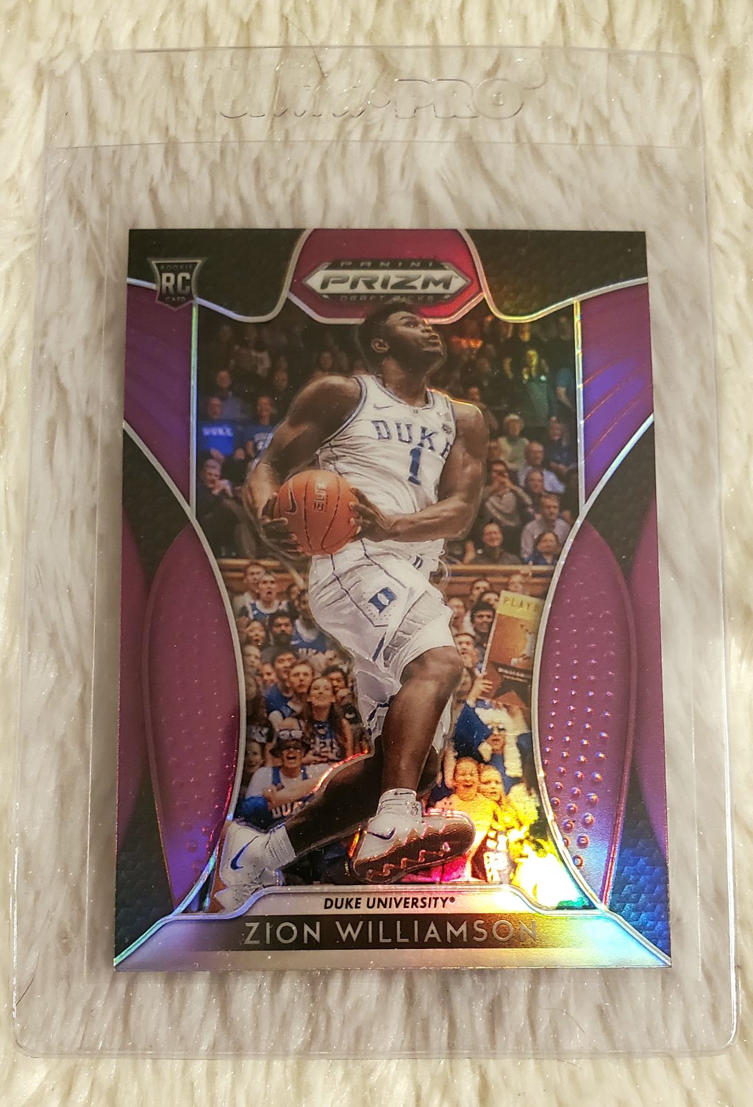 ZION WILLIAMSON PURPLE PRIZM RC MINT