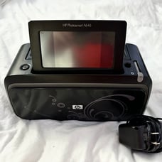 HP Photosmart A646 compact 4x6 photo printer with touch screen