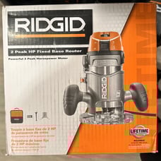 RIDGID 11 Amp 2 HP 1/2 in. Corded Fixed Base Router