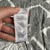 West Elm Fleur Printed Curtain Panels (2) Black White 48x95 2 in 1 Hanging