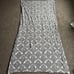 West Elm Fleur Printed Curtain Panels (2) Black White 48x95 2 in 1 Hanging