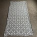 West Elm Fleur Printed Curtain Panels (2) Black White 48x95 2 in 1 Hanging