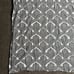 West Elm Fleur Printed Curtain Panels (2) Black White 48x95 2 in 1 Hanging