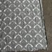 West Elm Fleur Printed Curtain Panels (2) Black White 48x95 2 in 1 Hanging