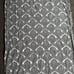 West Elm Fleur Printed Curtain Panels (2) Black White 48x95 2 in 1 Hanging