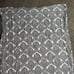West Elm Fleur Printed Curtain Panels (2) Black White 48x95 2 in 1 Hanging