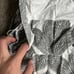 West Elm Fleur Printed Curtain Panels (2) Black White 48x95 2 in 1 Hanging