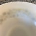 Vintage Pyrex green and white nesting bowls
