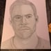 Hand drawn Paul Walker portrait