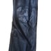 Vintage 90s Women's Bermans High Rise Black Minimalist Leather Pants Size 8