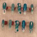 Xxl square luxury bling nails
