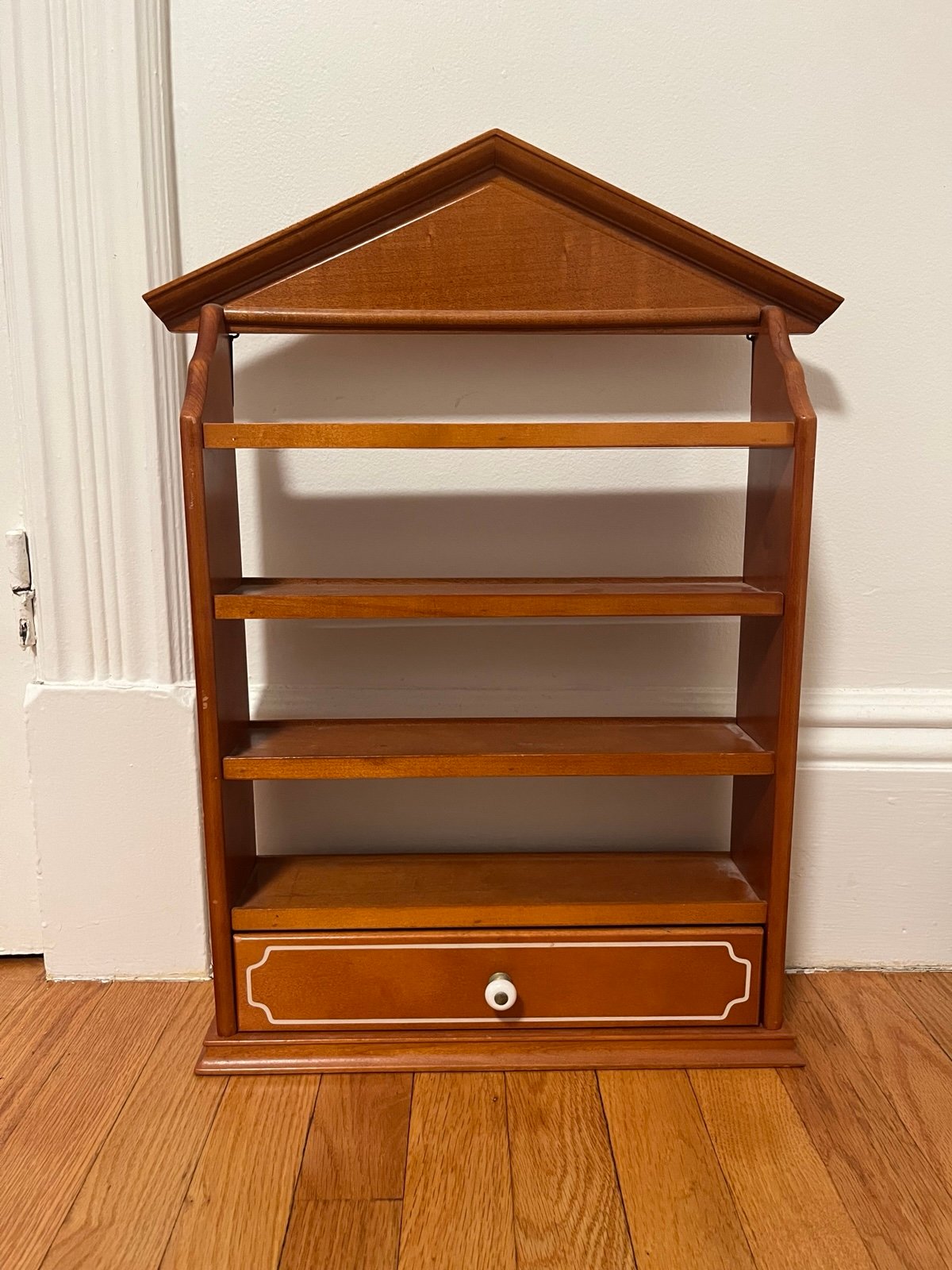 Lenox Spice Village Wooden Shelf w/Drawer - Rack Only