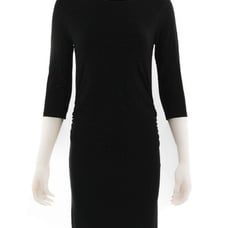 SERAPHINE Maternity Black Knit Long Sleeve Dress Size 4