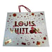Louis Vuitton 2023 Christmas Bag Holiday Shopping Gift Authentic 16x13 Red Gold