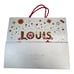 Louis Vuitton 2023 Christmas Bag Holiday Shopping Gift Authentic 16x13 Red Gold
