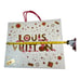 Louis Vuitton 2023 Christmas Bag Holiday Shopping Gift Authentic 16x13 Red Gold
