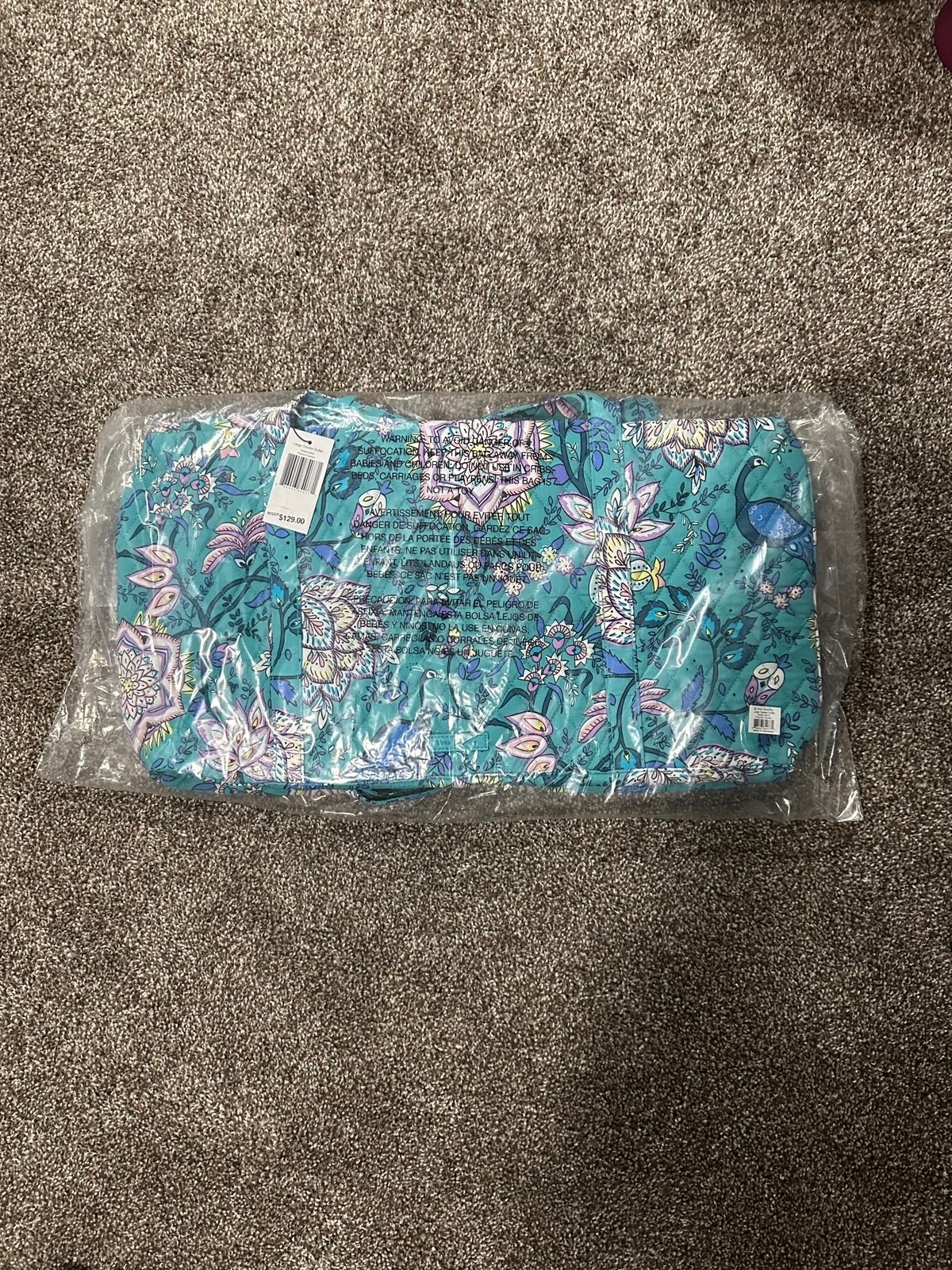 Vera Bradley duffel bag