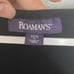 Roaman's Black Button Front Maxi Dress Size 14/16