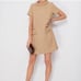 Tuckernuck Jackie Tweed Dress in Croissant Tan Medium