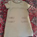 Tuckernuck Jackie Tweed Dress in Croissant Tan Medium